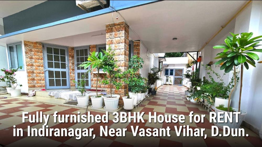 Fully furnished 3BHK House for RENT
